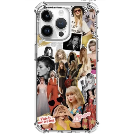Funda diseño Taylor Swift Collage iPhone